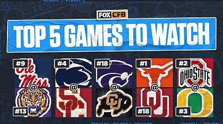 College football Week 7 preview: Five best games to watch this weekend