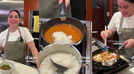 Dale un giro a la clásica receta del arroz blanco con el truco de la chef Zahie Téllez para agregarle un delicioso toque de chorizo