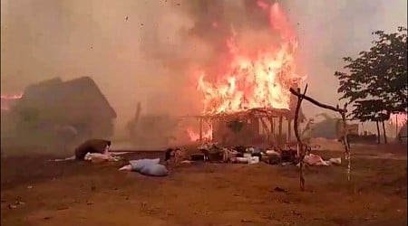 Incendios destruyen más de 50 viviendas en Beni y Santa Cruz, Bolivia