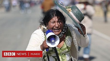 Las imágenes de la marcha de protesta encabezada por Evo Morales contra Luis Arce por la próximas elecciones en Bolivia