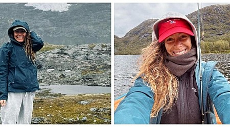 Así han sido las espectaculares vacaciones de Laura Madrueño en Noruega