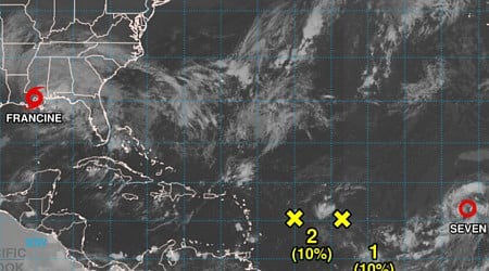 La séptima tormenta tropical del año ya se está gestando en el Atlántico: "Gordon" apunta al Caribe