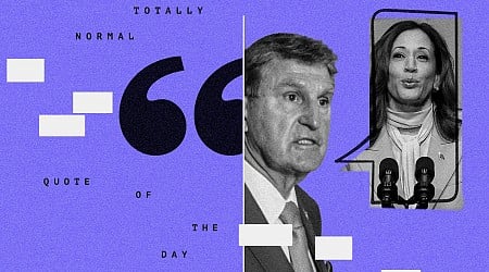 Kamala Harris’ abortion plan just made West Virginia Sen. Joe Manchin lose his mind.