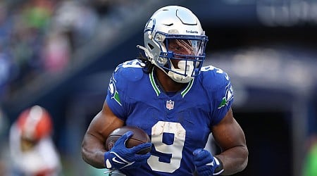 Seahawks RB Walker, RT Fant doubtful vs. Pats