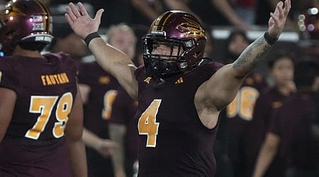 Cam Skattebo runs for 156 yards and 2 TDs, Arizona State knocks off No. 16 Utah 27-19