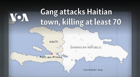 Gang attacks Haitian town, killing more than 70