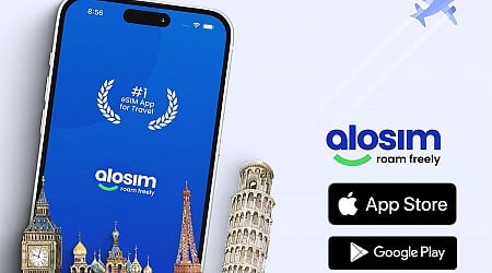 Get Service Anywhere With aloSIM: Receive a $50 Credit for Just $35