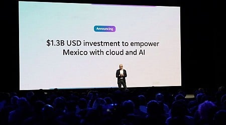 Microsoft doubles down in its AI and Cloud infrastructure with a $1.3 billion investment in Mexico