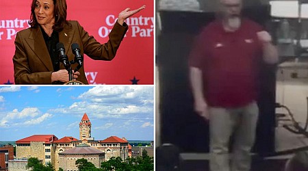 University of Kansas lecturer out of job after saying men should be 'lined up and shot' for not backing female candidates