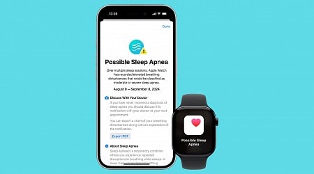 Apple Watch's Sleep Apnea Detection Feature Now Available in More Than 150 Countries