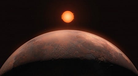 Astronomers Spot a ‘Super-Mars’ Exoplanet around Barnard’s Star