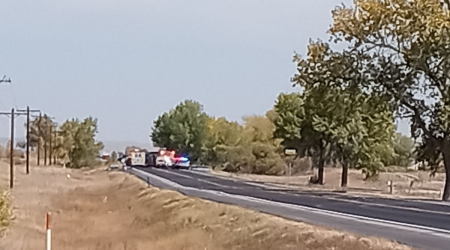 One person dead, crash closes U.S. Highway 24