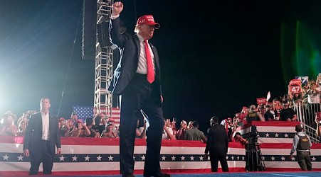 Man with loaded gun arrested at checkpoint near Donald Trump's weekend rally in Southern California