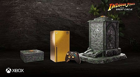 Xbox Players Could Win A Golden Indiana Jones Themed Console--But It Won't Be Easy