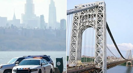 Port Authority cop slashed by madman who tried to steal squad car on GWB: police