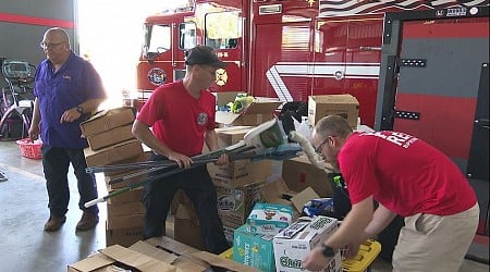 Louisiana fire departments rally to aid hurricane victims in Florida and North Carolina