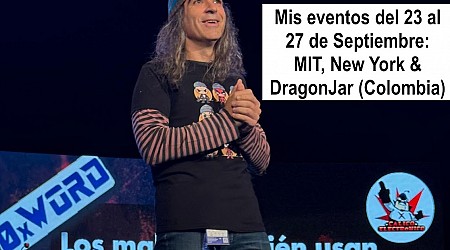 Mis eventos del 23 al 27 de Septiembre: MIT, New York & DragonJar (Colombia)