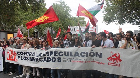 De la manifestación de ayer por la vivienda ha surgido una idea extremadamente complicada: la huelga de alquileres