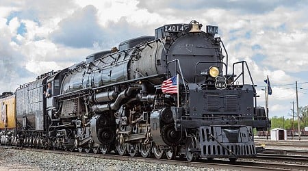 ‘Big Boy,’ the 1.2 million pound Union Pacific train, arrives in Kansas this week