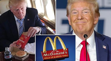 Trump expected to work fry cooker at McDonald's this weekend in Pennsylvania