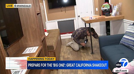 SoCal to 'drop, cover and hold on' during statewide earthquake preparedness drill