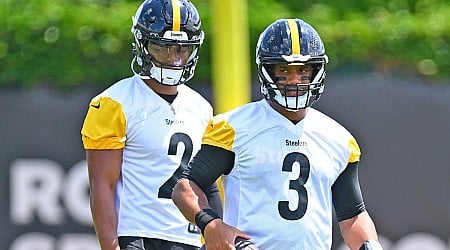 Justin Fields reacts to possible benching, with Steelers maybe turning to Russell Wilson in Week 7