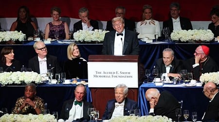 Trump insults Harris at Al Smith dinner while she barnstorms Wisconsin and mocks his ‘father of IVF’ claims