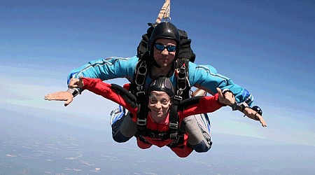 I've always been curious to go skydiving and finally tried it at 60. I enjoyed it, but I won't go again.