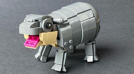 Internet Sensation Moo Deng the Baby Pygmy Hippo gets her own LEGO Build