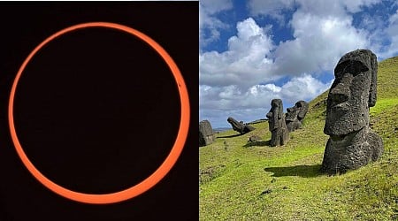 What it was like to experience the 'ring of fire' solar eclipse on Easter Island