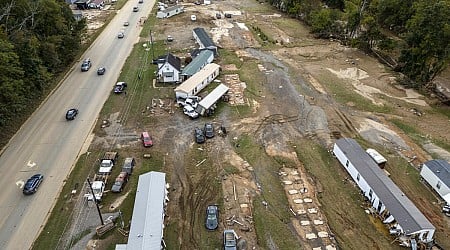 The Latest: Kirk becomes a hurricane as North Carolina reels from Helene