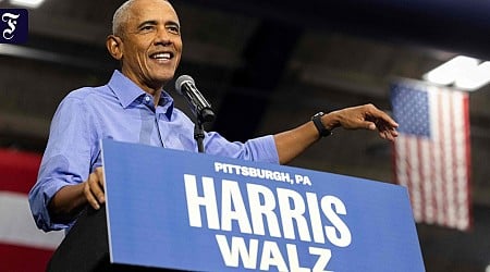 Liveblog zur US-Wahl 2024: Obama macht in Pennsylvania Wahlkampf für Harris