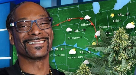 Snoop Dogg Gives Marijuana-Inspired Weather Report on 'TODAY'