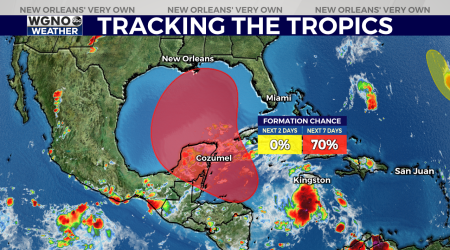 ‘High chance’ of tropical development, Gulf storm likely next week