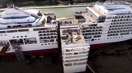 Cruise ship surgery that slices giants for mega profits