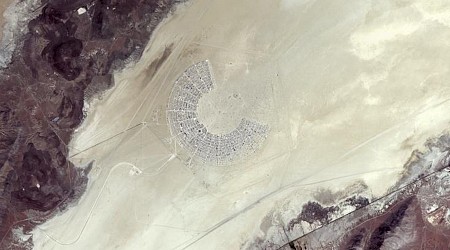 This Is What Burning Man Looks Like From Space