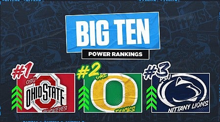 2024 Big Ten power rankings: Ohio State, Oregon set up huge showdown