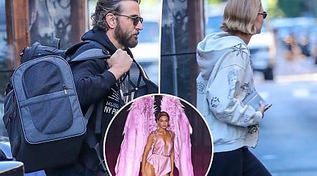 Gigi Hadid reunites with Bradley Cooper after he misses VS show