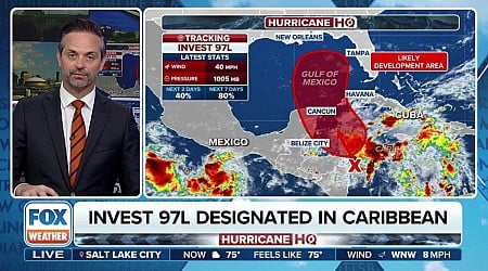 Invest 97L designated in Caribbean putting Gulf Coast on alert