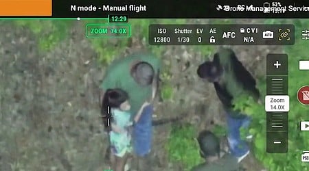 Drone Finds Missing Girl in Louisiana Woods, Video Shows Rescue