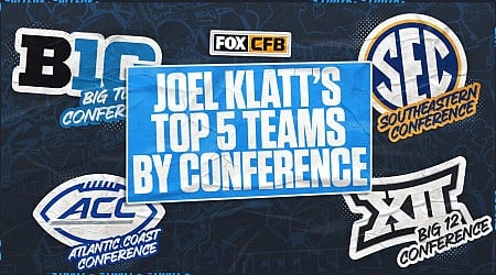 Joel Klatt's top 5 college football teams in each power conference