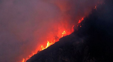 Detienen a un hombre sospechoso de causar uno de los incendios en Quito