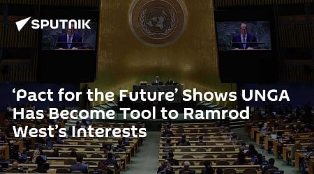 ‘Pact for the Future’ Shows UNGA Has Become Tool to Ramrod West’s Interests