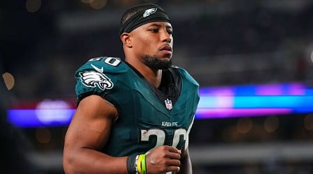 Eagles' Saquon Barkley Hypes Giants' Malik Nabers Video: 'He's LIKE THAT!! '