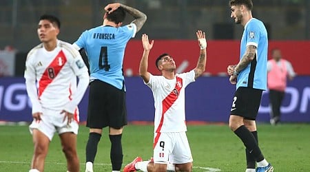 Cruel estocada de Perú a una Uruguay que está en plena crisis interna