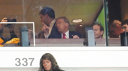 Election 2024: Donald Trump attends primetime NFL matchup between the Jets and Steelers