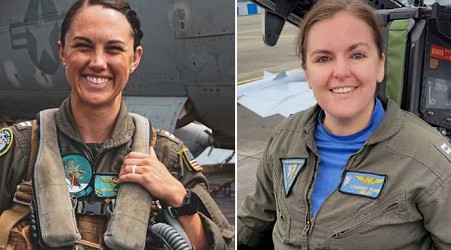 Navy identifies 2 killed in fighter jet crash as aviators from California