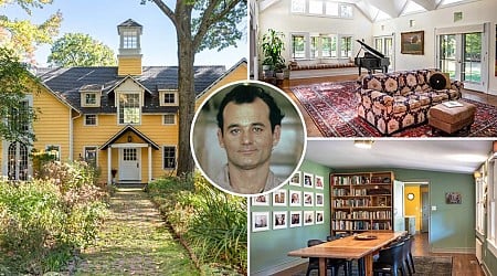 Bill Murray's former New York home lists for $3.69M