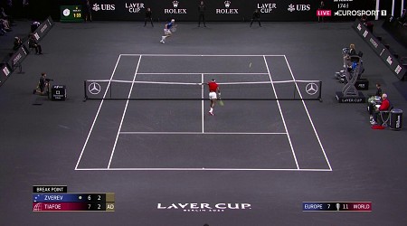 Construction parfaite et break à clef : comment Tiafoe a pris le large contre Zverev