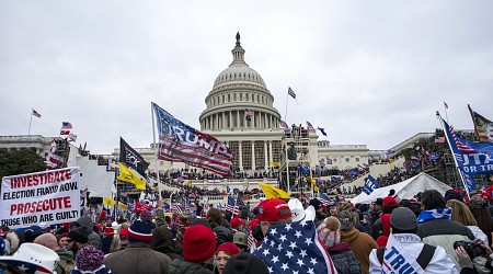 Man Charged With Using Large 'Trump' Sign as Weapon During Jan. 6 Riot